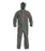 DuPont Tychem 6000 Coveralls - Tychem 6000FR Zipper Front Coverall with Hood, Elastic Wrist and Ankle, Storm Flap, Gray, Size S, , NFPA 1992 and 2112, Bulk Packed - TP198TGYSM000200