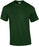 Gildan Activewear Short Sleeve T-Shirts - Unisex 100% Cotton Short Sleeve T-Shirt, Forest, Size S - 925FORS