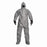 DuPont Tychem 6000 Coveralls - Tychem 6000 Coverall with Hood, Gloves, Socks with Boot Flaps, Gray, Size M - TF199TGYMD0006WG