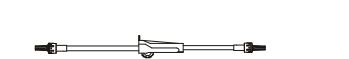 BD Extension Sets with Roller Clamp - IV Extension Set with Roller Clamp, 2 Male Luers, Spin Locks, 40", 6 mL Priming Volume, Non-DEHP - ME1242