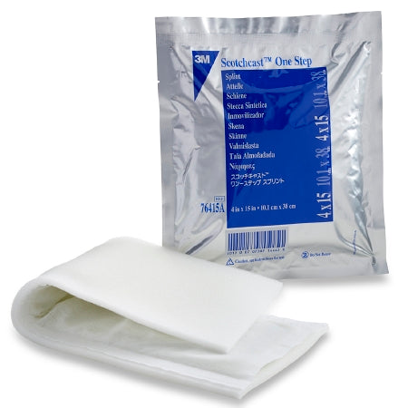 3M Healthcare Scotchcast One-Step Splint - SPLINT, ONE-STEP, 4"X15" - 76415A