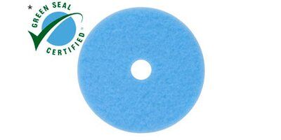 3M Hi-Performance Burnish Pad 3050 - PAD, SKY BLUE, HI-PERF, BURNISH, 3050, 27" - 3050-27