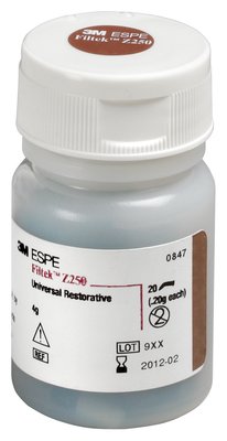 3M Healthcare Filtek Z250 Universal Restorative Capsules - CAPSULE, Z250, RESTORTVE, REFILL, 20-0.2G, A2 - 6021A2