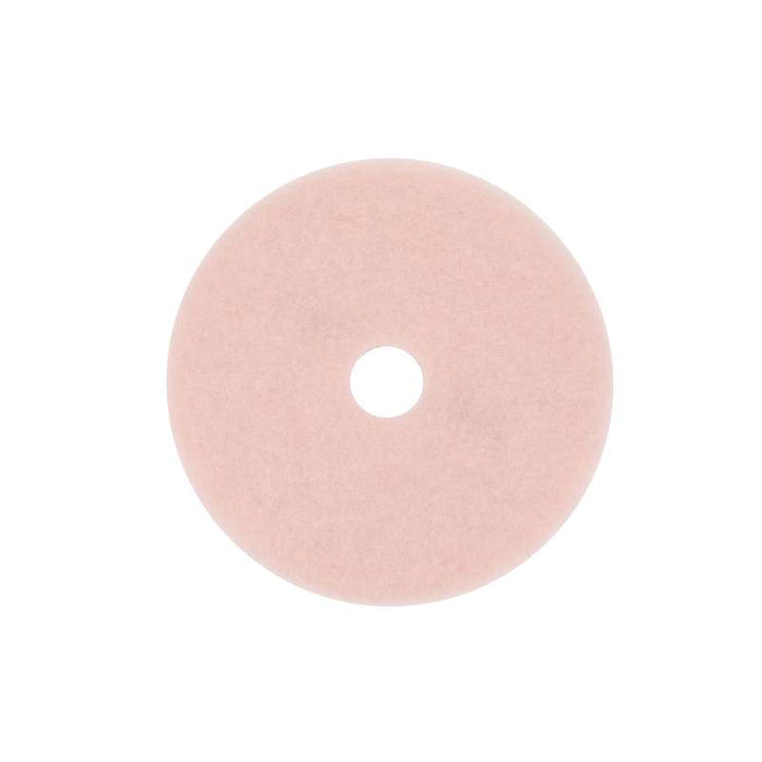 3M Healthcare Eraser Burnish Pad 3600 - PAD, ERASE BURNISH, 3600, PINK, 27", 5/CS - 7000052179