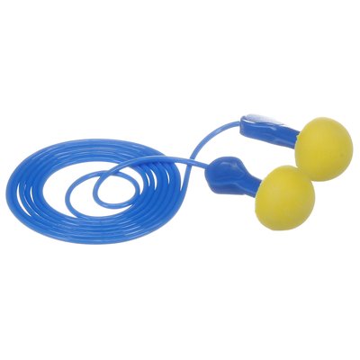 3M Healthcare E-A-R Express Pod Plugs Corded Earplugs - EARPLUGS, EXPRESS, W / CORD, BLUE GRIPS - 7000002309