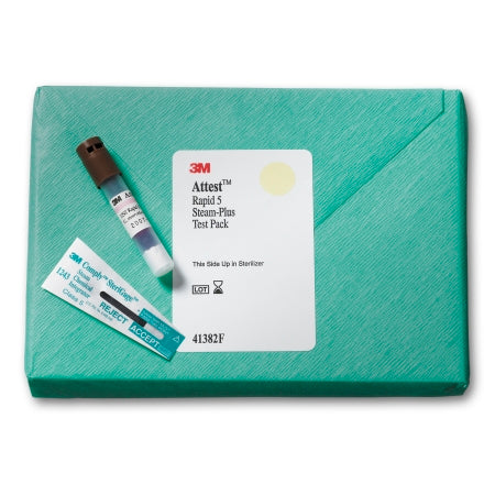 3M Healthcare Attest Rapid 5 Steam-Plus Test Pack - PACK, TEST, STEAM+, RAPID 5, 16PCK/4CONTROL - 41382F