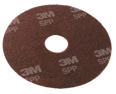 3M Healthcare Scotch-Brite Surface Preparation Pad SPP - Scotch Brite Floor Pad, 17", Synthetic - 70005018182