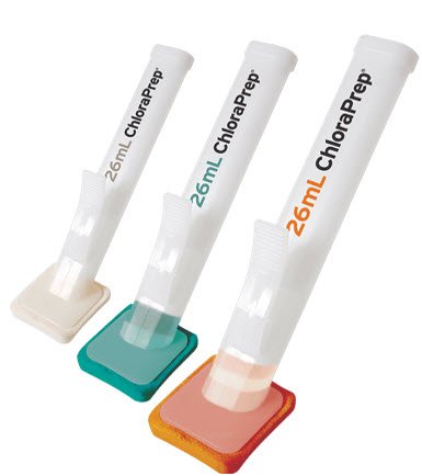 BD ChloraPrep Scrub Applicators - APPLICATOR, CHLORAPREP, TEAL, TNTD, 26ML - 930825