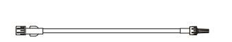 BD Extension Sets - 60" Standard-Bore IV Extension Set with 9.4 mL Priming Volume and Fixed Male Luer Lock - ME2068