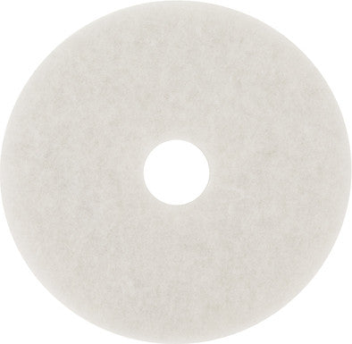 3M Healthcare 4100 Series White Super Polish Pads - 4100 Series Super Polish Pad, White, 19" - 7000000687