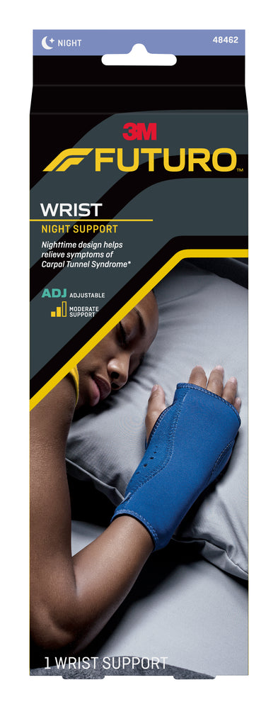 3M Healthcare FUTURO Deluxe Wrist Stabilizer - Futuro Adjustable Night Wrist Support - 7100155715