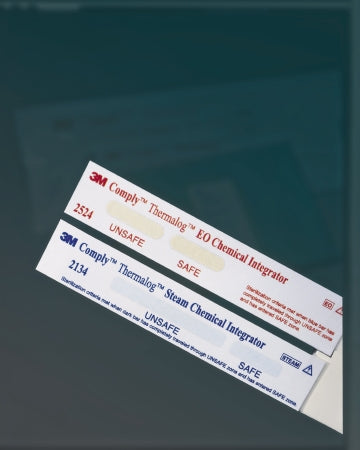 3M Healthcare Comply Thermalog Steam Chemical Integrators - INTEGRATOR, STEAM, MOVING FRONT, 4"X3/4" - 2134MM