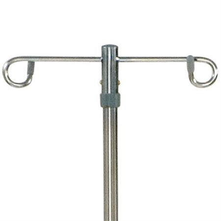 4-Leg Heavy Base IV Stand 2 Hooks