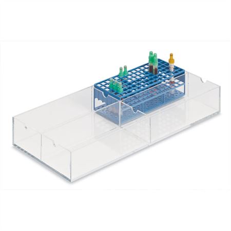 Tube Rack Organizers 4-Place - Holds 240-360 tubes - 8.5"W x 20"L x 2.5"H