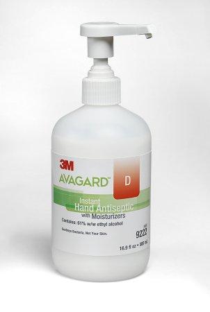 3M (9222) - Hand Sanitizer Antiseptic Gel Avagard D 500 mL - 61% Ethyl Alcohol