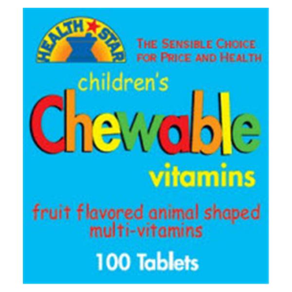 Geri-Care Pharmaceuticals Multivitamin Supplement Children Chewable Tablets Btl 100/Bt