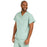 Medline ComfortEase Unisex V-Neck Scrub Top with 1 Pocket - ComfortEase Unisex V-Neck 1-Pocket Scrub Top, Size M, Seaspray - 410JSSM