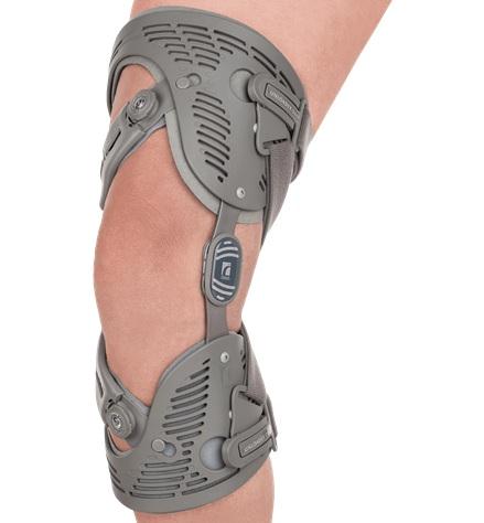 OssurAmericas Unloader One Knee Braces - Sensil AMS Silicon Wrap, Right Medial / Left Lateral, Size L - B-715217034