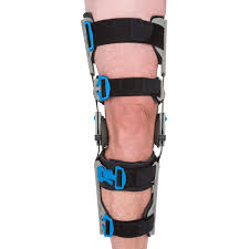 Knee Knee Brace Support After Surgery Stock Photo 1502492582