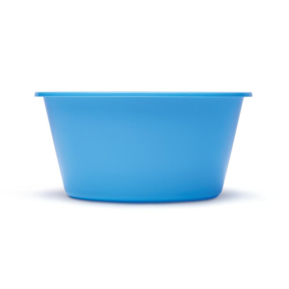 Medline Nonsterile Plastic Bowls - Nonsterile Plastic Bowl with Imprinted Graduations, Light Blue, 64 oz. - DNSC48014