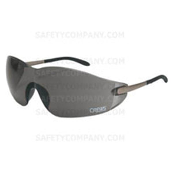 Safety Zone  Glasses Safety Blackjack Crews Single Wraparound Lens Gray Ea, 12 EA/CA (EC-S2112)