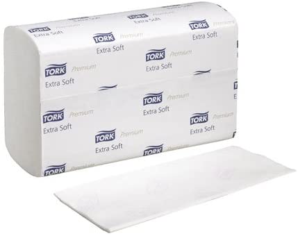 Essity Professional Hygiene Tork Prem XSoft Xpress Multifold Hand Towels - TOWEL, HAND, MULTIFOLD, 4 PANEL, WHITE - 100297