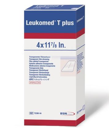 BSN Medical Leukomed Post-op Dressings - Leukomed Wound Dressing, 4" x 11.8" - 7238204