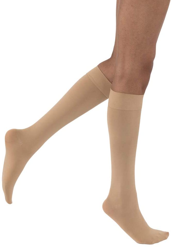 Bsn Medical Inc SoftFit Closed Toe Knee Compression Stockings - STOCKING, SOFTFIT 15-20, KNEE, NATURAL, MD - 7769205