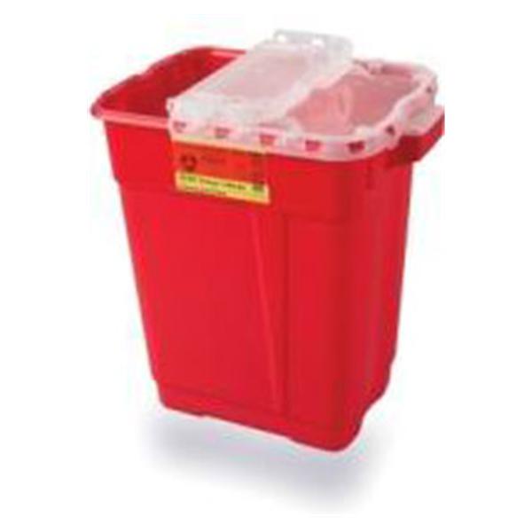 Becton-Dickinson Collector Sharps 9gal X-Large Red/Clear Ea, 8 EA/CA (305615)