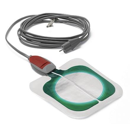 Wallach Surgical Devi Reusable Cable with Electrosurgical Pad - Reusable Cable Used with Electrosurgical Split - 909153