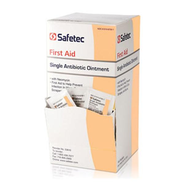 Safetec Of America  Neomycin Single Antibiotic Topical Ointment 0.9gm 144/Bx, 12 BX/CA (53610)