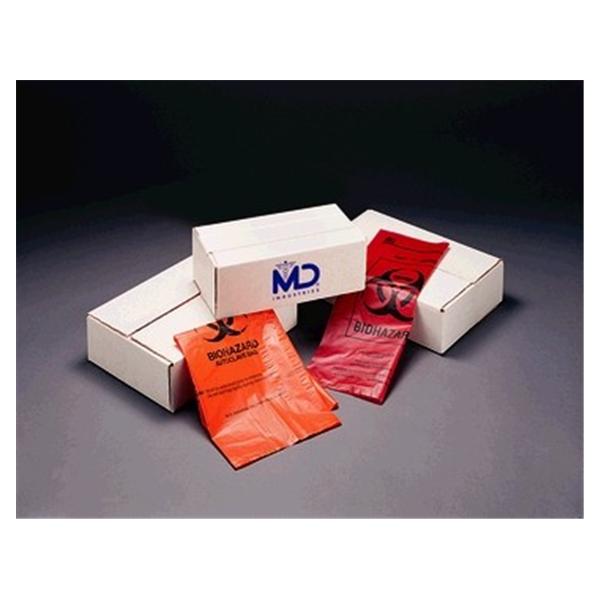 Medical Action Industries Bag Biohazard 30x47" Orange Symbol 100/CA