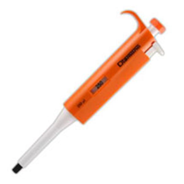 Globe Scientific  Diamond Line Fixed Volume Pipette 250uL Orange Ea