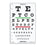 Good-Lite Chart Eye 20' Testing Distance 9x14" Ea