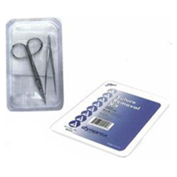 Busse Hospital Disposable Kit Suture Removal W/ Gz/Lttr Hook-Tipped Scsrs LF Strl 50/Ca