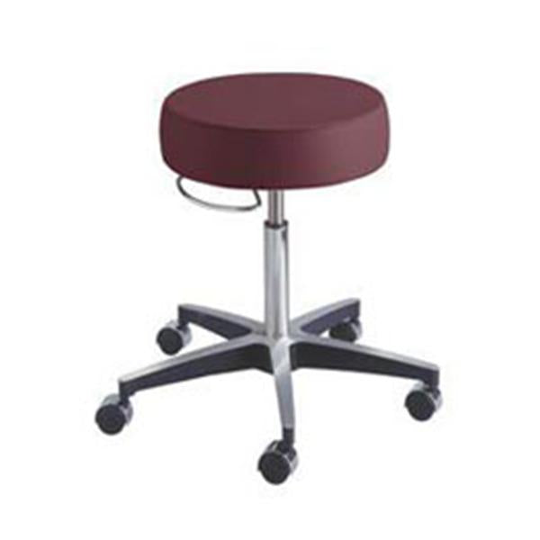 Brewer Company Stool Exam Century Series Gunmetal Casters Backless 5 Leg Ea