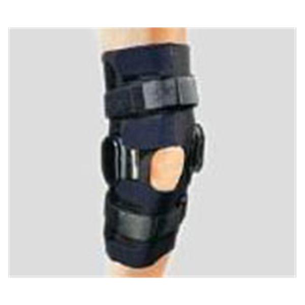 DJO Brace Wraparound Action Adult Short Knee Neo Blk Sz 13 Md Univ Ea