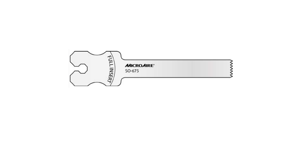 Microaire Surgical Oscillating Blades - BLADE, SAW, OSC, LARGE, 9.5MMX60.5MMX1MM - SO-675