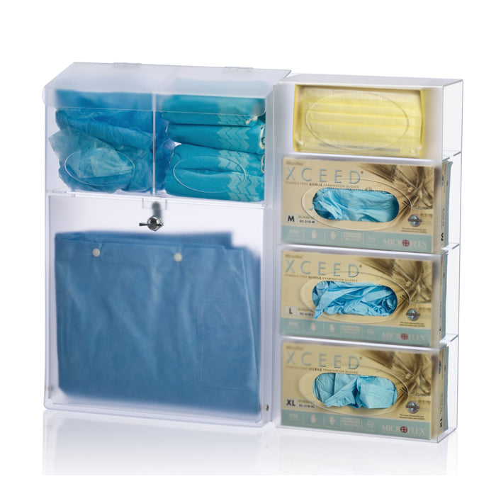 Universal PPE Organizers with Bulk Dispensing