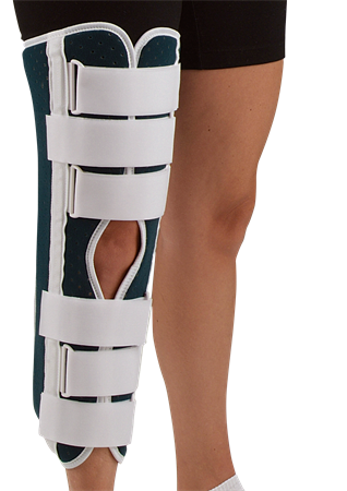 Sized Foam Knee Immobilizer