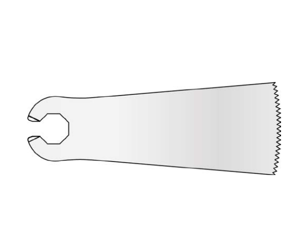 Microaire Surgical Oscillating Blades - BLADE, SAW, LRG, OSC, 31.2MMX60MMX0.6MM - DO-701