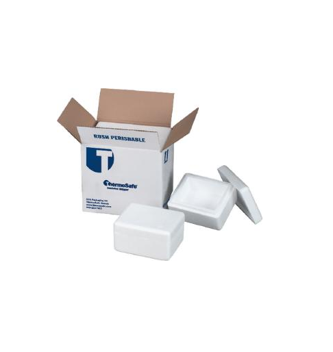 ThermoSafe Insulated Shippers - EPS Foam Shipper, 11" x 9" x 11-7/8" - 68-9LB4