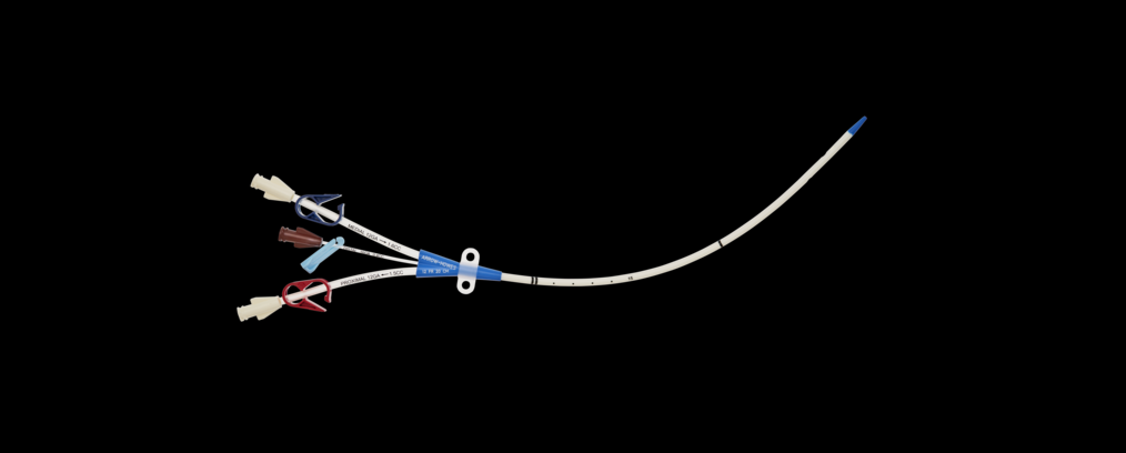 Teleflex Medical Multi-Lumen CV Catheterization Kits - Large Bore 3-Lumen CVC Kit, 12 Fr x 20 cm - CS-15123-F