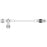 Baxter Healthcare IV Extension Set 35 M LL Adptr/Clr 48/Ca