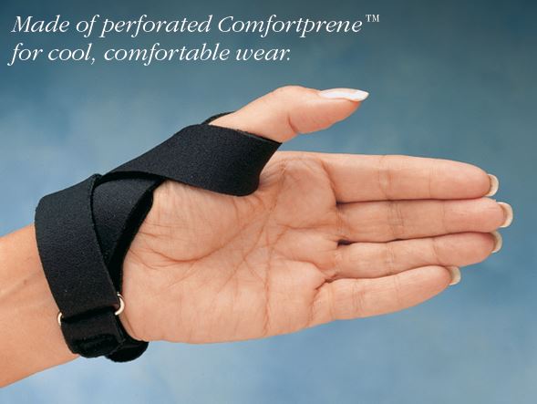 North Coast Medical Comfort Cool Thumb Abductor Strap — Grayline Medical 0296