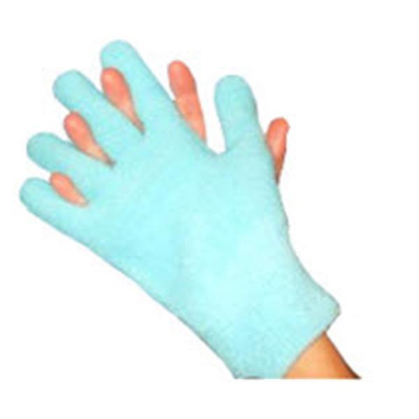 Silipos Glove Moisturizing GeLuscious Terrycloth Turquoise/Pink 1/Pr