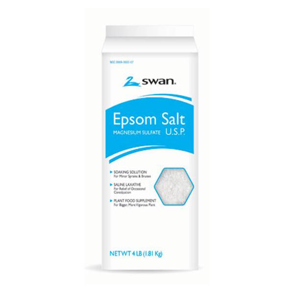 Cumberland Swan Epsom Salt 4lb Ea, 6 EA/CA (S0594)