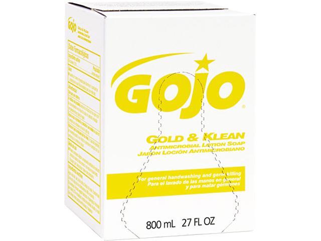 Gojo Enriched Lotion Soap Bag-in-Box Refill - Enriched Lotion Soap Bag-in-Box Refill, Herbal Floral, 800 mL - 9102-12CT