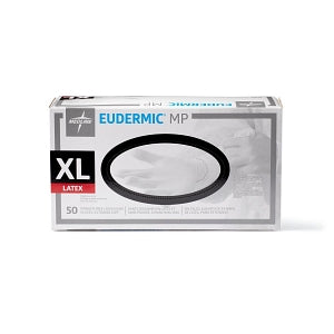 Medline Eudermic MP High-Risk Powder-Free Latex Exam Gloves - Eudermic MP Powder-Free 12" High-Risk Exam Gloves, Size XL - 485604