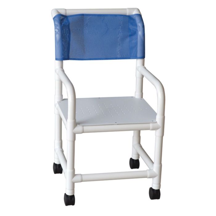 MJM Shower Chair with Flatstock Seat